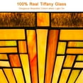 thumbnail image 4 of Tiffany Wall Sconces 12" Wide Stained Glass Vintage Style Wall Light, 4 of 8