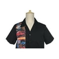 thumbnail image 4 of Men Casual Shirts Panel Pattern Button Down Shirt, 4 of 6
