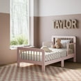 thumbnail image 3 of Storkcraft Pasadena Toddler Bed, Blush with Driftwood, 3 of 8