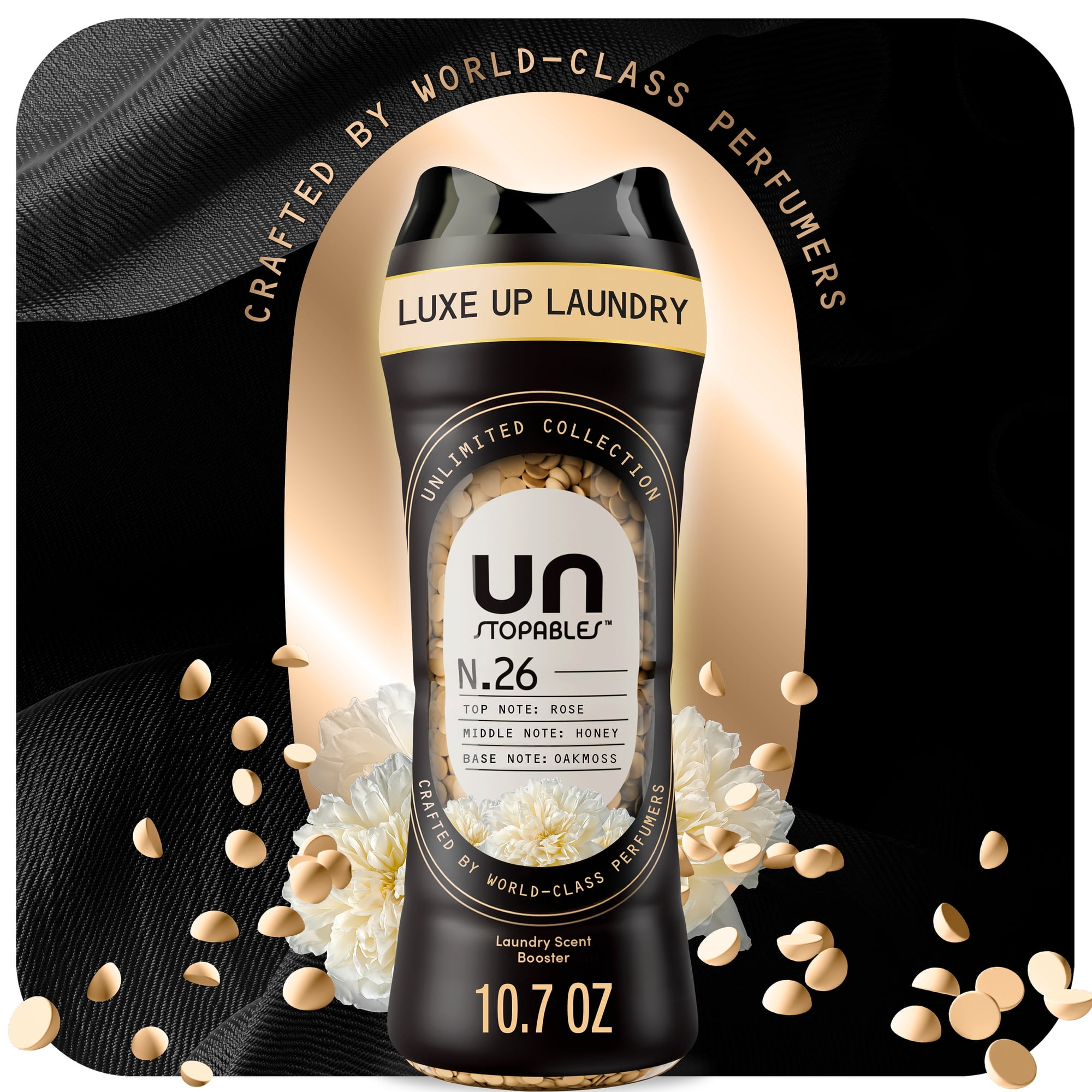 Downy Unstopables Unlimited Collection In-Wash Laundry Scent Booster Beads, N.26 Beige Scent, 10.7 oz