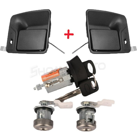 Ignition Lock Cylinder Door Handle For Ford F-250/F-350 & 1997-2007 Excursion 2000-2005