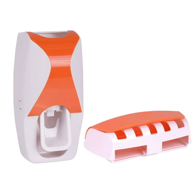 Storage and Organization Items for Home Specials!Kyusrd Toothpaste Squeezer Lazy Toothpaste Dispenser With Toothbrush