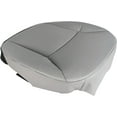 thumbnail image 4 of PET-U Driver Side Bottom Leather Seat Cover Gray Replacement for 2002 2003 2004 2005 2006 2007 2008 E150 E250 E350, 4 of 7