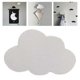 thumbnail image 2 of Perchero de pared de madera con forma de nube de dibujos animados de estilo nórdico para habitación infantil, ideal para decorar el hogar, la entrada y el dormitorio., 2 of 5