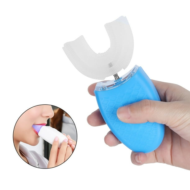 Cepillo de dientes eléctrico NikouMX recargable de silicona ultrasónico blanqueador