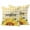 Yellow White, variant on Sunflowers Outdoor Pillow Covers 20x20 Set of 2,Waterproof Patio Throw Pillowcase Protectors,Yellow Plaid Sunshine Vintage Country Bee Decorative Pillow Shams Cushion Covers for Seat Bed Couch Sofa