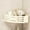 White, variant on Corner Shower Shelf, Adhesive Bathroom Storage Shelves No Drill, Toilet Tank Organizer with Drain Holes for Bath Tub