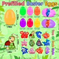 thumbnail image 2 of Huevos de Pascua precargados con forma de beso de mono con juguetes pop de animales marinos, 2 of 6