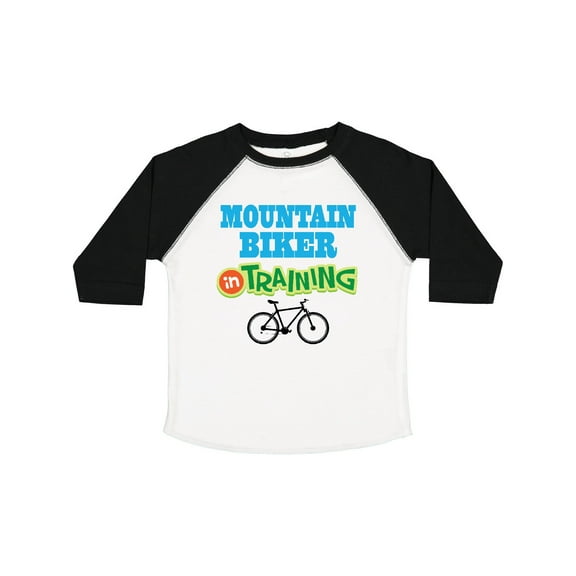 Inktastic Mountain Biker in Training Boys or Girls Toddler T-Shirt