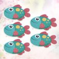 thumbnail image 4 of 5 pegatinas con diseño de peces de dibujos animados para bañera, antideslizantes, para uso en el hogar y el dormitorio., 4 of 6