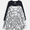 BLACK SOOT, variant on Girls Play Dress with Long Sleeves, Sizes XS-XXL