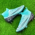thumbnail image 2 of Men's Soccer Cleats Professional High-Top Football Shoes Outdoor Spikes Soccer Shoes, 2 of 5