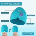 thumbnail image 4 of Form Fitting Gel Ice Headache Migraine Relief Hat Cold Compress Therapy Cap Ice Head Wrap Pack Mask For Tension Sinus, 4 of 5