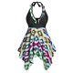 thumbnail image 1 of TAMAÑO PLUS TAMAÑO COLORCULT HARDKERCHIEZ CANTENIMIENTO TANKINI TANKINI Rosegal Camisetas sin mangas de talla grande, 1 of 5