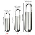 thumbnail image 2 of Edc Tool Metal Sealed Waterproof Container Capsule Bottle Can Medicine For Tank, 2 of 5