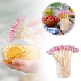 thumbnail image 1 of Water Bottle Rack Holder Floating Glass Shelves for Bar Glasses Holders Stands for Counter Racks for Wall Mount Yogurt Organizer for Fridge Chinese New Year Toothpick 100PCS Year, 1 of 3