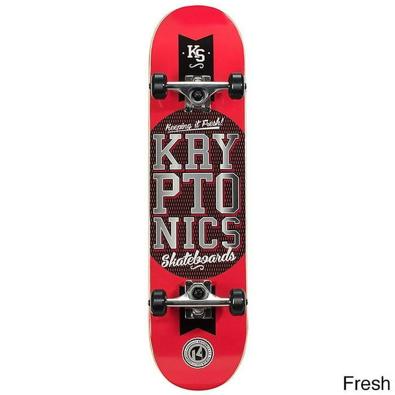 Kryptonics POP Complete Skateboard (31'' x 7.75'') - Blue