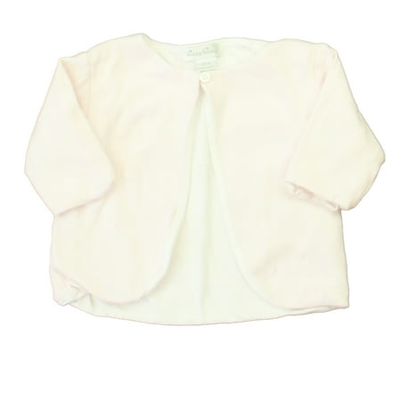 

Pre-owned Kissy Kissy Girls Pink | White Cardigan size: 0-3 Months