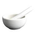 thumbnail image 1 of Lipstore Mortar and Pestle Set DIY Reusable Mixing Premium Handheld Porcelain Ceramic, 1 of 8