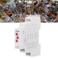 thumbnail image 1 of Time Delay Relay, Intelligent Chip Timing Relay AC DC 12-240V Multifunctional Normally Open DIN Rail Mount Wide Range  for Motor, 1 of 8