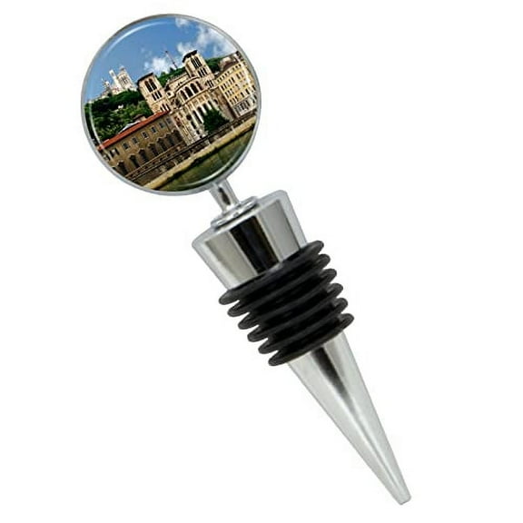 Lyon France Wine Bottle Stopper In Gift Box, Perfect For House Warming Gift