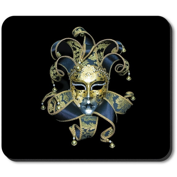 Art Plates Mouse Pad - Mardi Gras Mask