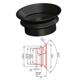 thumbnail image 2 of Casco Binocular Gafas de Visión Protector de Ojos de Goma Protectores de Ocular Protectores Piezas de Microscopio L24, 2 of 5