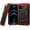 Red, variant on Waterproof Case for iPhone 12, Heavy Duty Durable Metal Full Body Built-in Screen Protection Case Waterproof Shockproof Dustproof Rugged Military Grade Defender for iPhone 12 6.1" - Yellow