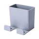 thumbnail image 1 of Soportes de control remoto Caja de almacenamiento de montaje en pared, para oficina Escuela Hogar Control remoto Teléfono Soporte de almacenamiento de gris Baoblaze Soporte para teléfono montado en la pared, 1 of 7
