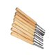 thumbnail image 2 of 8Pcs Wood Turning Chisels HHS Groove Parting Tools Set Woodworking Carving Gouge Accessories, 2 of 5