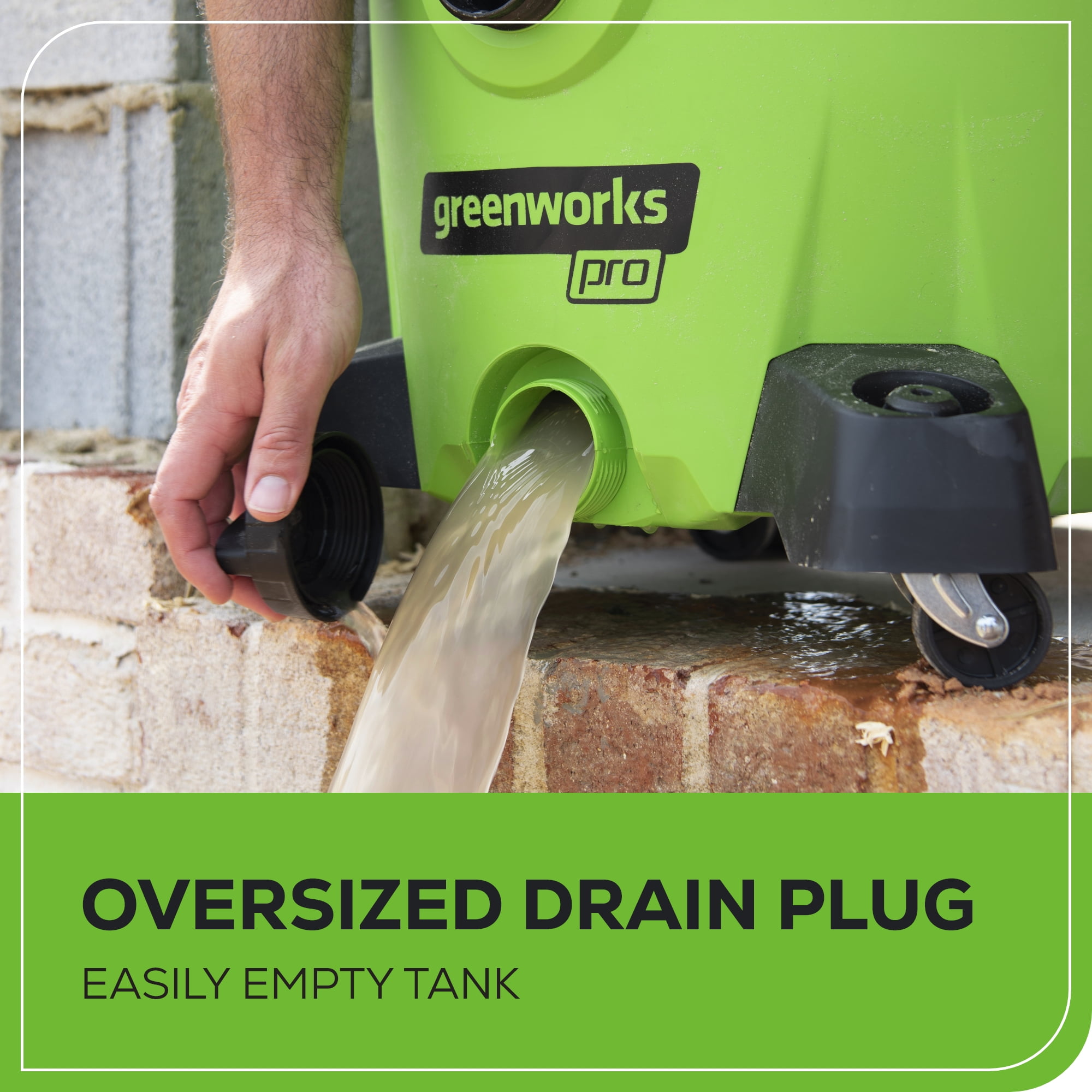 Greenworks 9 Gallon Wet/Dry Vacuum for Car ,Home ,60V AC/RC Power Type,Tool Only