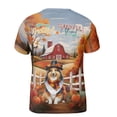 thumbnail image 2 of Thanksgiving Shetland Sheepdog Pilgrim Grateful, Thankful, Blessed Fall Welcome All Over Print 3D Shirt Unisex Merch Sheltie Dog Lover Gifts - 00021, 2 of 6