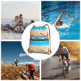 thumbnail image 5 of Fuzoiu Boards and Beach Print Drawstring Backpack Water Resistant String Bag Sports Sackpack Gym Sack for Men Women, 5 of 5