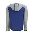 thumbnail image 3 of Men's Cutter & Buck Heather Royal New York Giants  Mainsail Full-Zip Hooded Jacket, 3 of 3