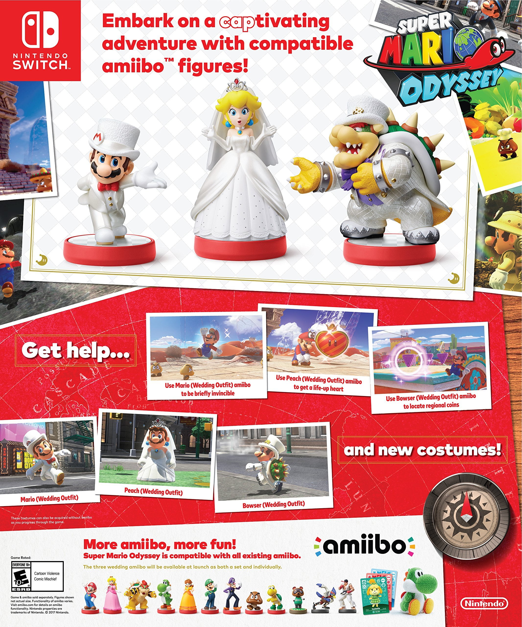 Wiisdom: Super Mario Odyssey Collector's Edition Strategy Guide and amiibo