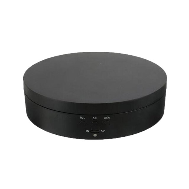 Exhibición Eléctrico Giratorio De 3 Velocidades, Resistente Y Duradero, Soporte Giratorio De Carga Usb De 360 Grados Para Relojes, Joyería Eigraketly HA043766-01