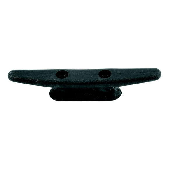 Attwood Crampons de Corde pour Bateau Marin 12110-1 pour Petits Bateaux et Quais; Base Ouverte; Longueur de 5 Pouces; Résistant à la Corrosion; Noir; Nylon; Léger; avec Deux 12 Fixations; Simple; Emballage en Vrac