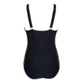 thumbnail image 5 of Gibobby Traje de baño completo mujer Traje de baño de malla de 1 pieza para mujer, Bikini acolchado con realce, traje de baño de entrenamiento, traje de (Negro,XL), 5 of 5