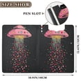 thumbnail image 3 of FORMRS A4 Clipboard Folder with Pen Holder Horizontal Foldable School Office Binder, UFO with Hearts Pattern, 3 of 9