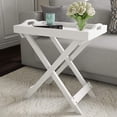 thumbnail image 2 of Lavish Home 80-FT-11 End Table - White, 2 of 8