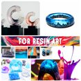 thumbnail image 7 of LETIGO Epoxy Resin Pigment - 16 Colors 3D Liquid UV Resin Coloring Dye Colorant Pigment Mix Color DIY Set for Art, Paint, Crafts - 0.35oz Each, 7 of 7