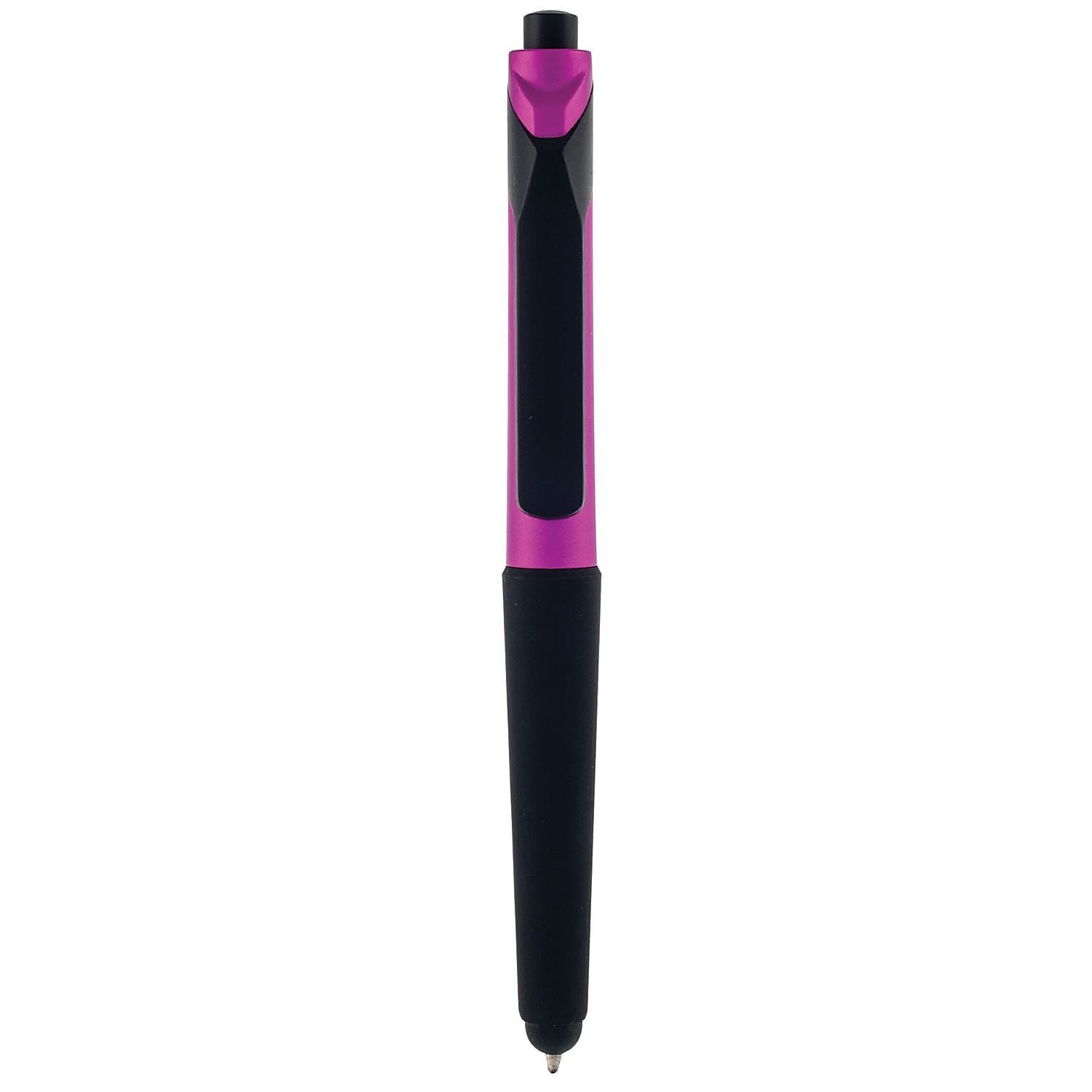Fantastisch Wereldrecord Guinness Book Tijdreeksen Monteverde S-106 Clip Action One-Touch Ballpoint Pen With Front Stylus  12/Pack Magenta MV36173 - Walmart.com