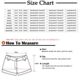 thumbnail image 2 of Summer Savings Clearance! SHOPESSA Women's Summer Solid Five Points Large Size Cotton Linen Pants Casual Pants, 2 of 2