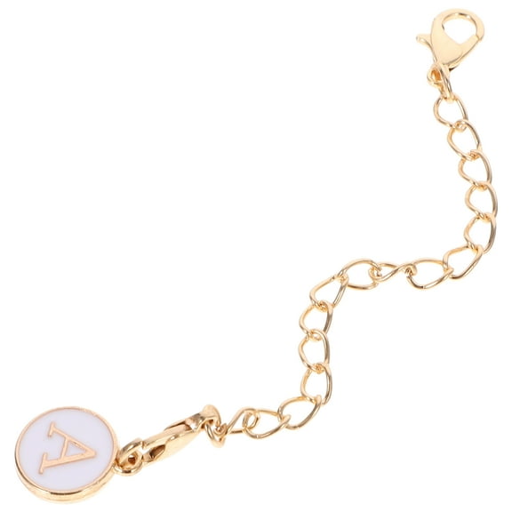 LOLIPPYY 2-Pack Heart and Letter Charms for Water Bottles, White Metal Decorative Hanging Accessories for Any Occasion