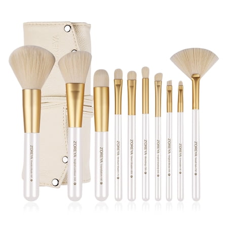 Amazon Com Escova Angled Brush Holder Organizer Faux Leather