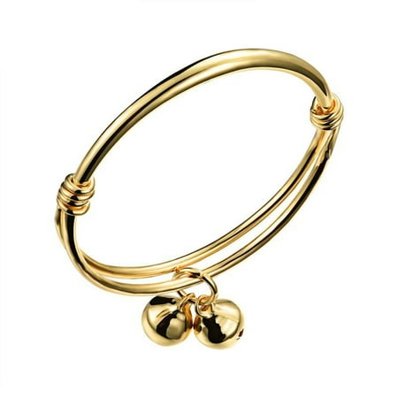 Bell Bracket - Cute Simple Bell Bracelet Adjustable Baby Kids Hand Chain