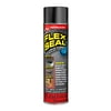 Flex Seal Spray Rubber Sealant Coating, Black, 14 oz