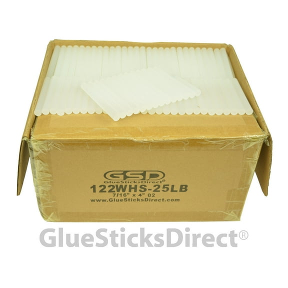 GlueSticksDirect Wholesale® Hot Melt Glue Sticks 7/16" X 4" 25 lbs Bulk