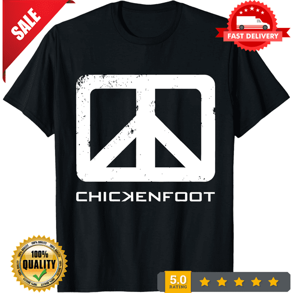 Chickenfoot T-SHIRT All sizes S M L XL XXL colours Black, White, ULTRA LIMITED-TH81587