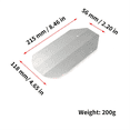 thumbnail image 2 of For 1/10 TT02 Flat Sports Car Chassis Guard Metal Armor Chassis Armor 3-Piece Set, 2 of 6